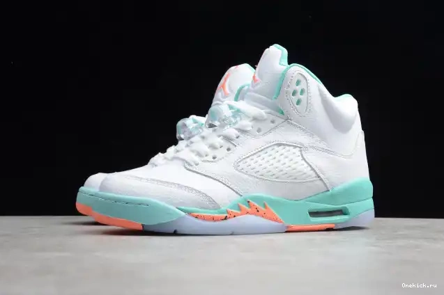 One Kick GS Air 5 Light 440892-100 Aqua Jordan 0613